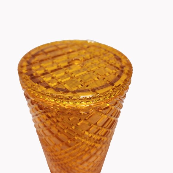 2022 Starbucks Orange Mango Jeweled Gradient 24oz Venti Tumbler Diamond Textured - Picture 4 of 8